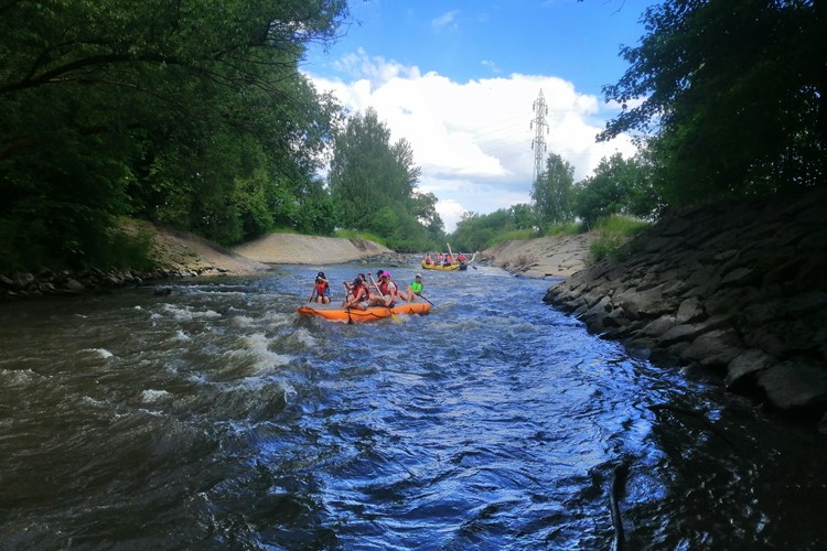 vodácký kurz řeka Morava