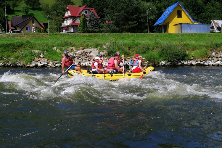 vodácký zájezd Dunajec raft