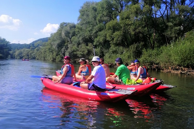 vodácký zájezd Slovenské řeky Pálavy