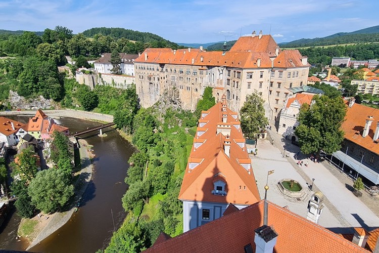 zájezd řeka Vltava Český Krumlov