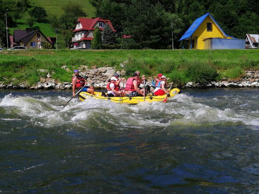 vodácký zájezd Dunajec raft