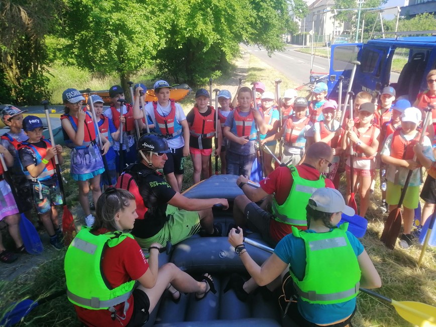 Výletní plavba Olomoucí školní trasa2