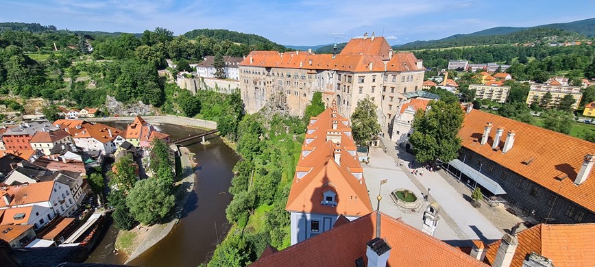 zájezd řeka Vltava Český Krumlov
