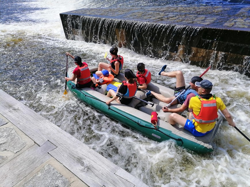 zájezd řeka Vltava raft